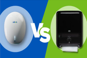 Electric Hand Dryers vs Paper Towels